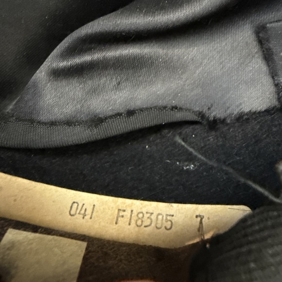 VTG Cowboy Hat Black‎ Resistol Ranch Cowboy Felt #041 f1 8305 7 *See Measurement - Picture 7 of 11